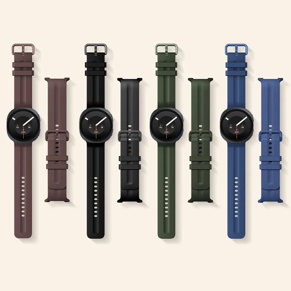 Offizielles 1:1 Silikonarmband für Samsung Galaxy Watch 9 40mm 44mm Weiches Armband für Galaxy Watch 8/8 Classic 46mm