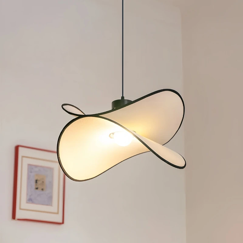 

Nordic WabiSabi Cloth Ceiling Lamp Living Room Shop Led Ceiling Chandelier Kitchen Island Pendant Lights Home Decorations Lustre