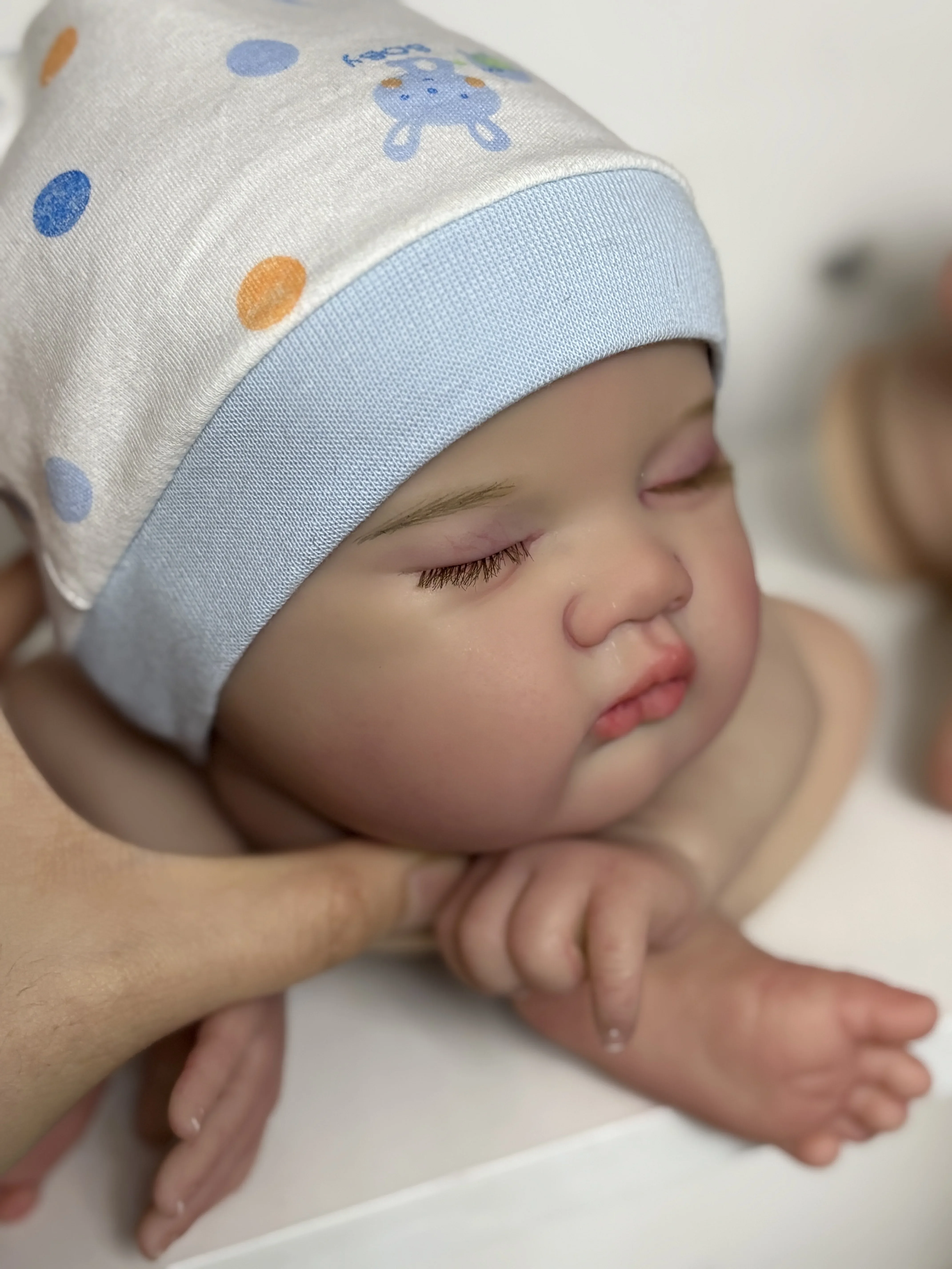 

DLS Customized Limited Supply 20inch Reborn Baby Ashia Painted Kit DIY Part With Cloth Body