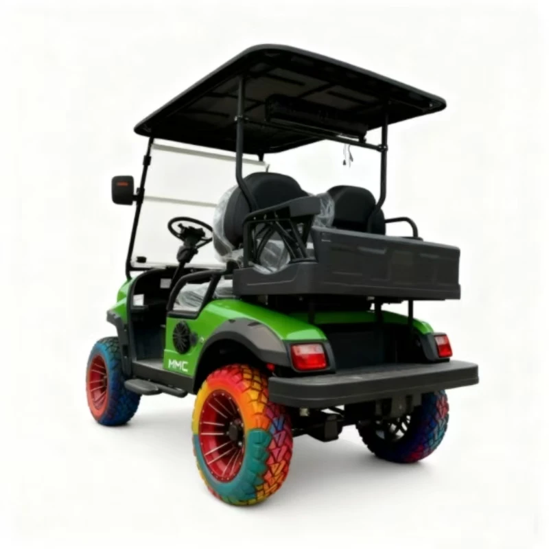 عربة جولف كهربائية احترافية مخصصة 4WD MMC، 60 فولت 5000 وات، مقاعد 2/4/6/8، 63 كم/ساعة، عربة جولف منزلية متعددة الوظائف #2