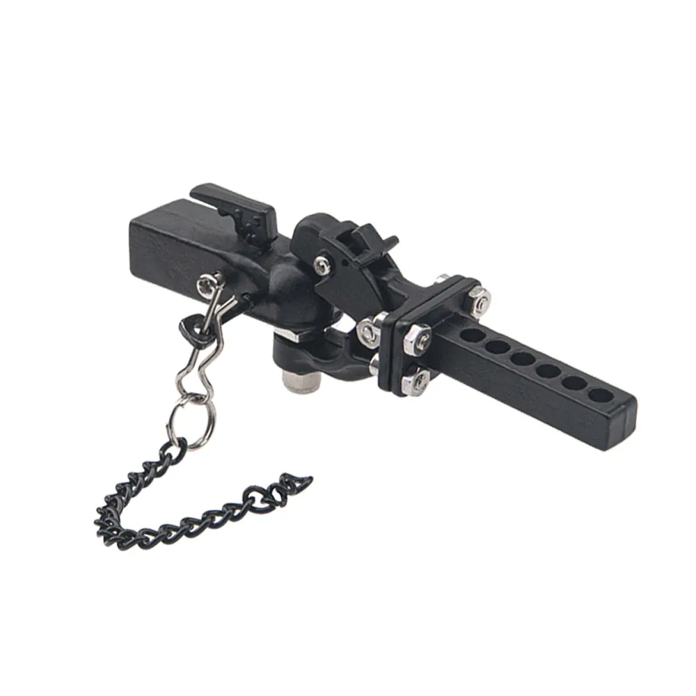 M3 Ball Trailer head hook Buckle Link Towing hook Metal Trail Tow Hitch Hook built-in Rogue hook  For 1/10 RC Car