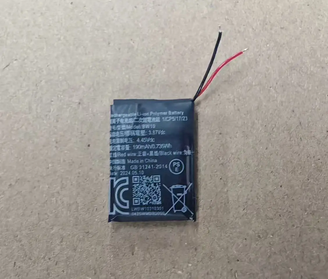 

Подходит для браслета Xiaomi 8, M2239B1 M2240B1, аккумулятор для умных часов BW10, оригинальный аккумулятор для браслета