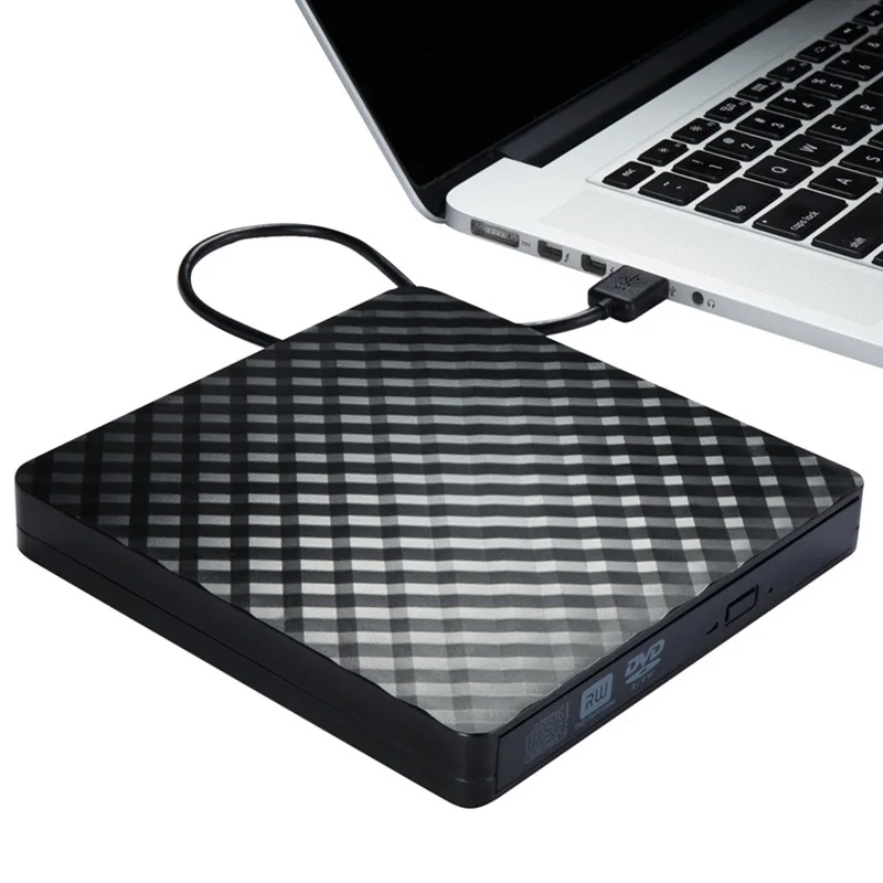 USB 3.0 External DVD RW CD Writer Drive Burner Reader Player Type C Slim Optical Drives For Laptop PC DVD Burner VCD Player