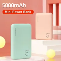 5000mAh Ultra silm External Battery Polymer Powerbank Portable Phone Charger Power Bank For iPhone Huawei Xiaomi Power bank