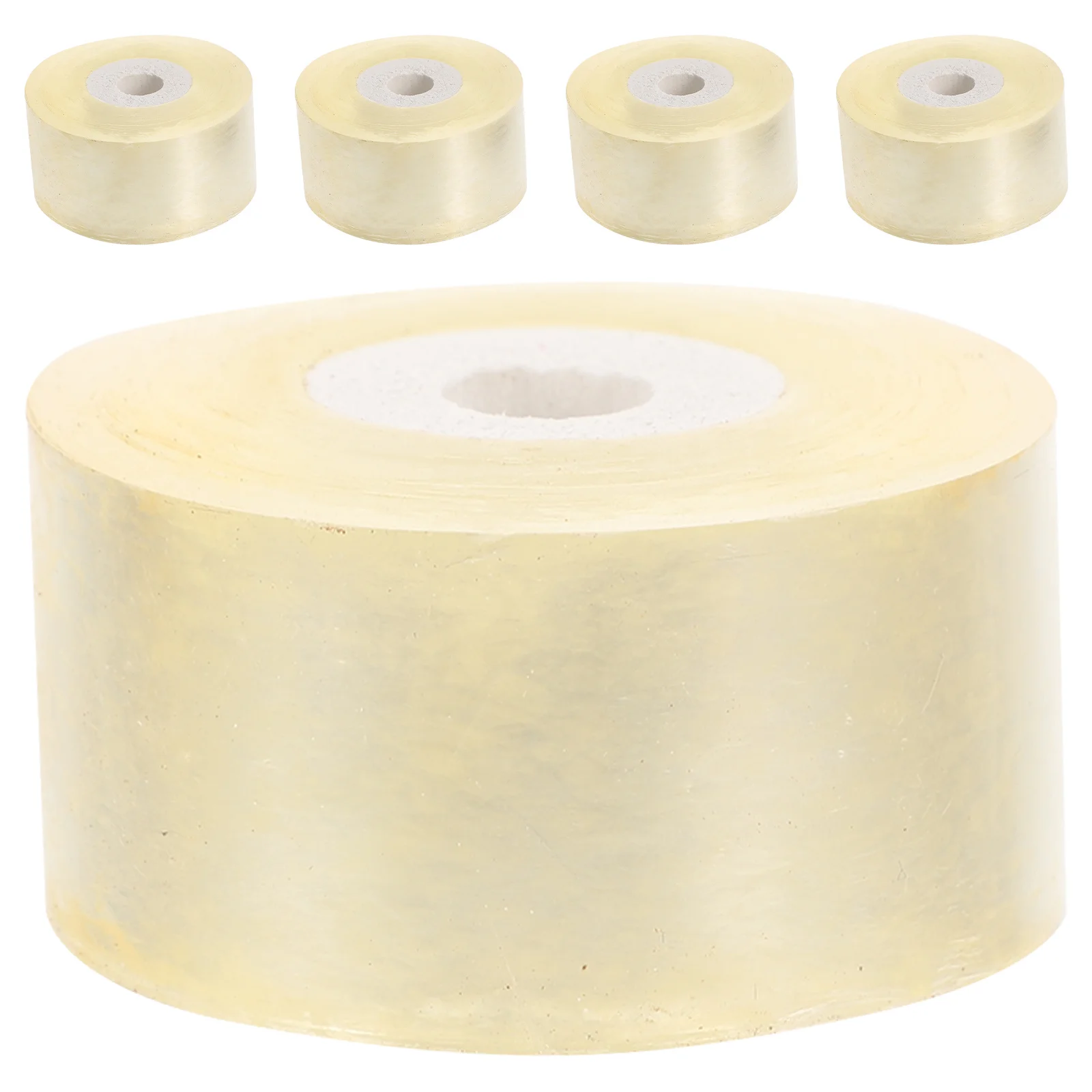 5 قطعة 5 لفات بولي كلوريد الفينيل تطعيم فيلم ذاتية اللصق شفافة لمط النبات التفاف الفيلم لحديقة تطعيم أداة برعم الحماية