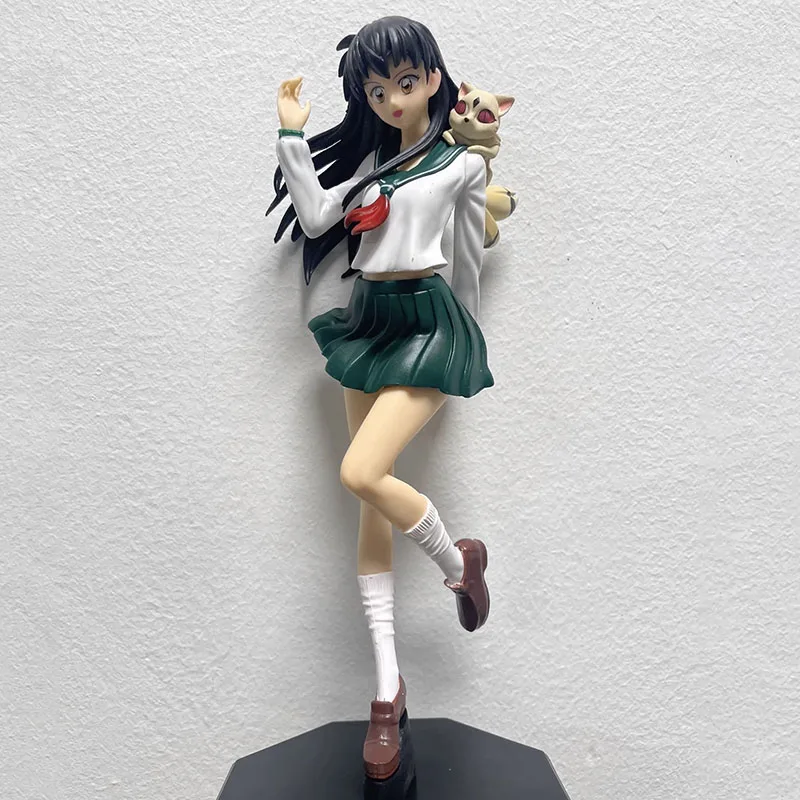 26 cm Inuyasha Figurine Higurashi Kagome Figuras Manga Figurine jouets Collection modèle ornement Anime périphérique cadeau