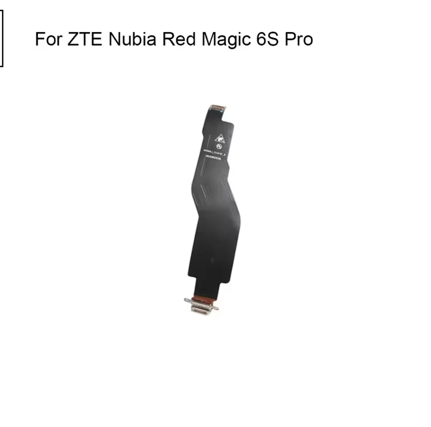 Tested Good RedMagic 6S pro usb Port Charger Dock Connector usb Charging Flex Cable For ZTE Nubia RedMagic 6 S  pro Red magic6S
