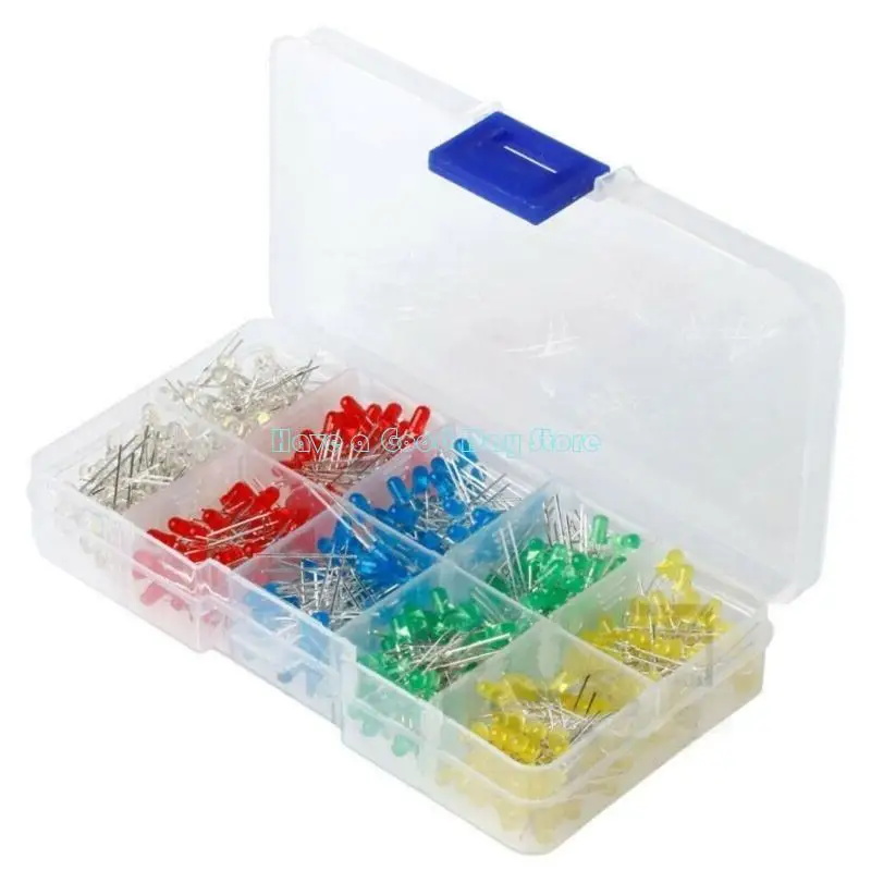 462D 3mm/5mm Plastic LED Diodes LED Lights MultiColor Option For Hobby Projects