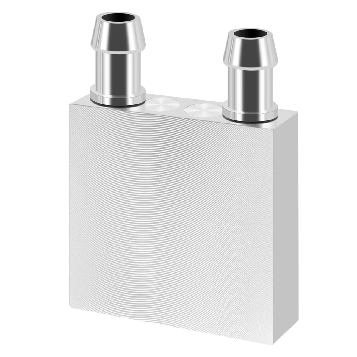 Aluminium-Wasserkühlblock 40 x 40 x 12 mm Kühler für Computer-CPU-Kühler