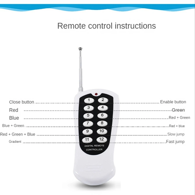 Pool Light RGB LED Pool Light With Remote Controller RGB Multi Color Outdoor LED Underwater IP68 Waterproof Lamp