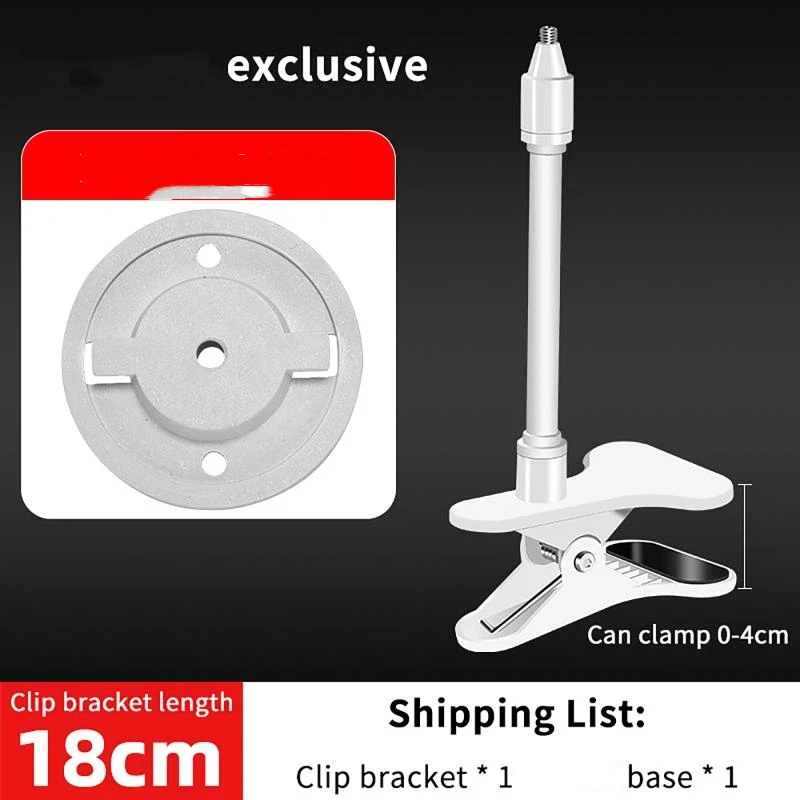 Hot Sale No Punching Portable Clip Mount Webcam Stand For TP-LINK Camera Monitor Holder Home Flexible Twist Mounting Kit