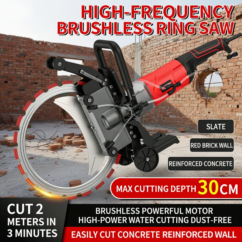 400mm Ring Saw  High Frequency - огляд і ціна Electric Concrete Cutter