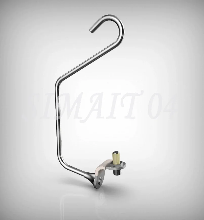 Heavy Duty Stainless Steel Doll Stand Accessories Hook Adapter Quick Insert Screw Load Bearing 100kg