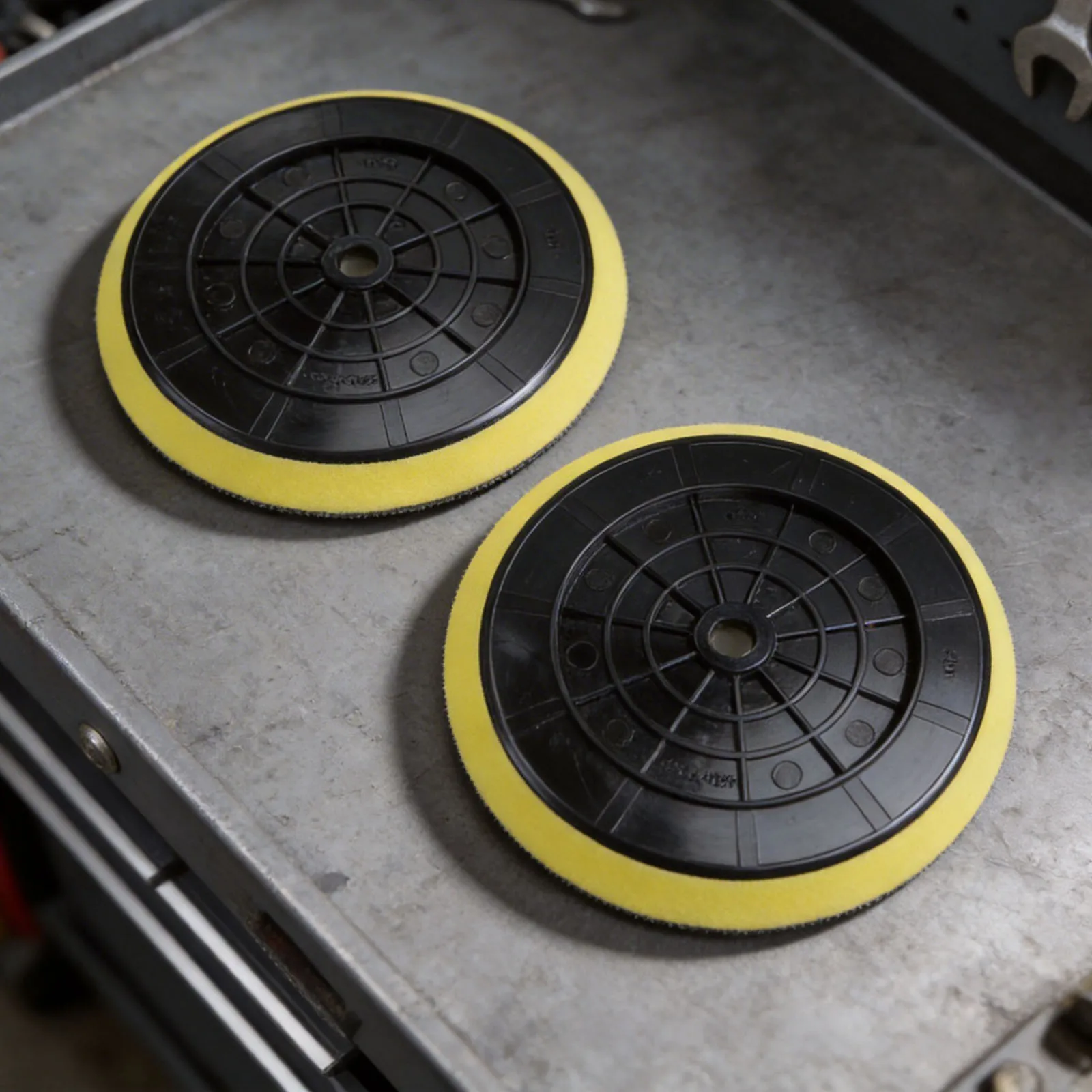 Backing Pads Set of 2 6 Inch Buffer Backing Pads Compatible with Various For Cordless Buffer Polishers for Polishing
