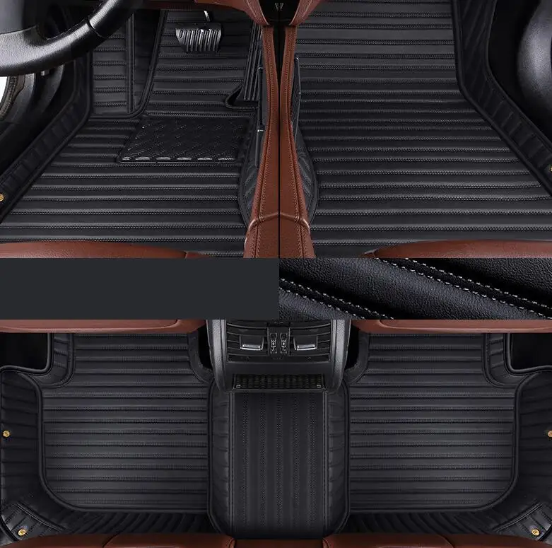 Custom special car floor mats for Volkswagen ID.7 2026-2024 Good quality rugs durable non-slip carpets for ID7 2025
