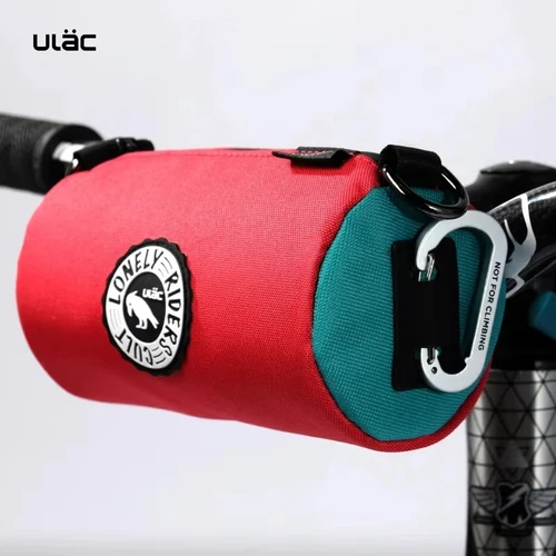 Imagen 1 del producto Bolsa para manillar de bicicleta multifuncional ULAC, bolso de hombro portátil impermeable de gran capacidad de 1,1/1,5/2,7l, accesorios para ciclismo