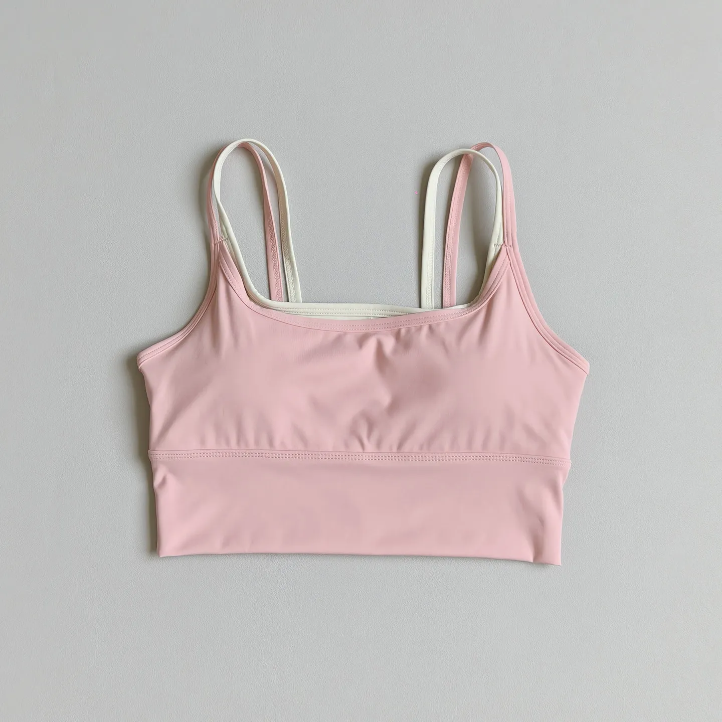 Sport-BHs für Damen, stoßfest, Push-up und seitliche Brustunterstützung, Yoga-Weste-Stil, kann als Lauf-Top getragen werden, Fitness-BH für draußen, Pilates. – Detail 6