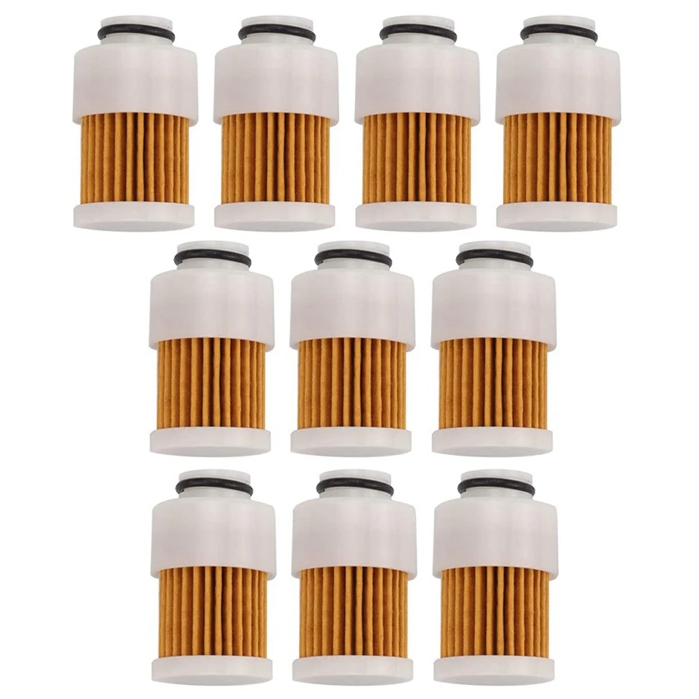 

look-10Pcs Fuel Filter Elements for Outboard Engine 40Hp 60Hp 75Hp 90Hp 115Hp Marine Motor Gas Filter