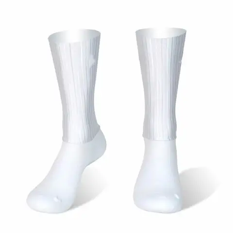 2026 New Cycling Slip Anti Silicone Summer Whiteline Aero Socks Men Bicycle Sport Running Bike Socks Calcetines 2024 New Socks
