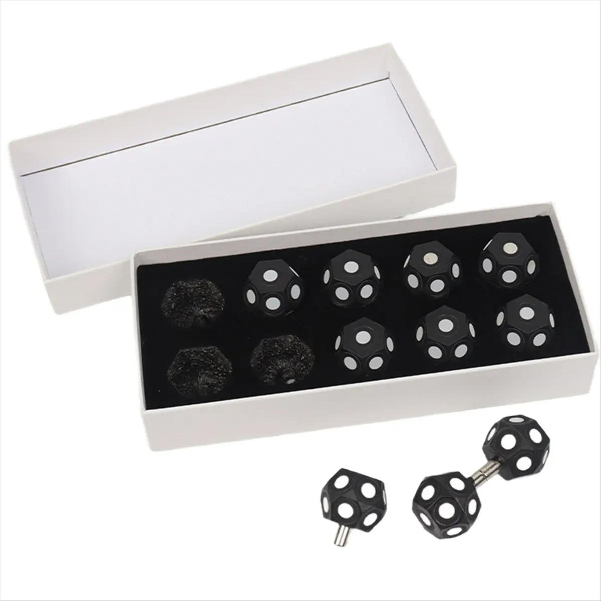 Y803A J~Magnetic Marking Hexagonal Sphere 10 3D Scanner Target Points Reflective Marking Points Marker Ball 10pcs