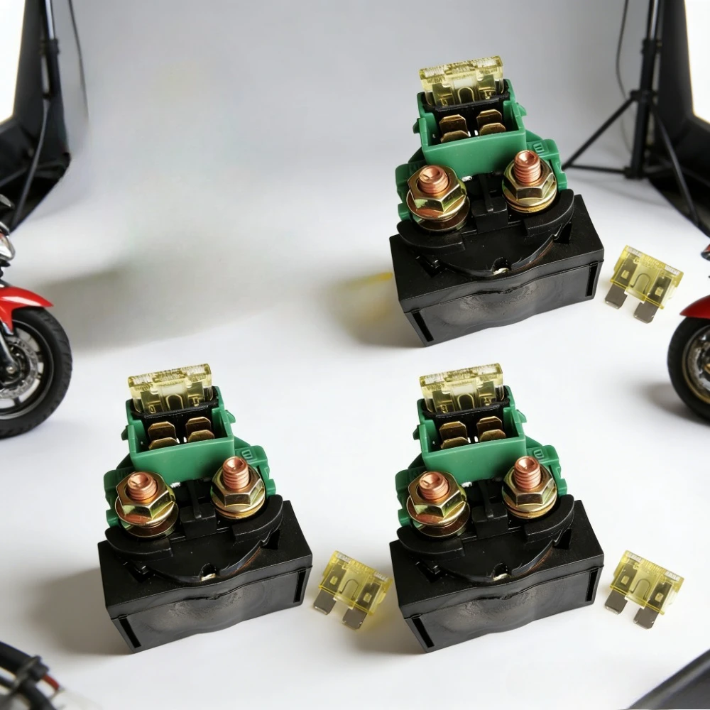 

1pc/4pc Starter Solenoid Relay for KAWASAKI KLX650 KLF220 BAYOU 220 88-02 KLF250 03-10 KAF300 KAF950 KVF360 KSF400 KFX400 03-04