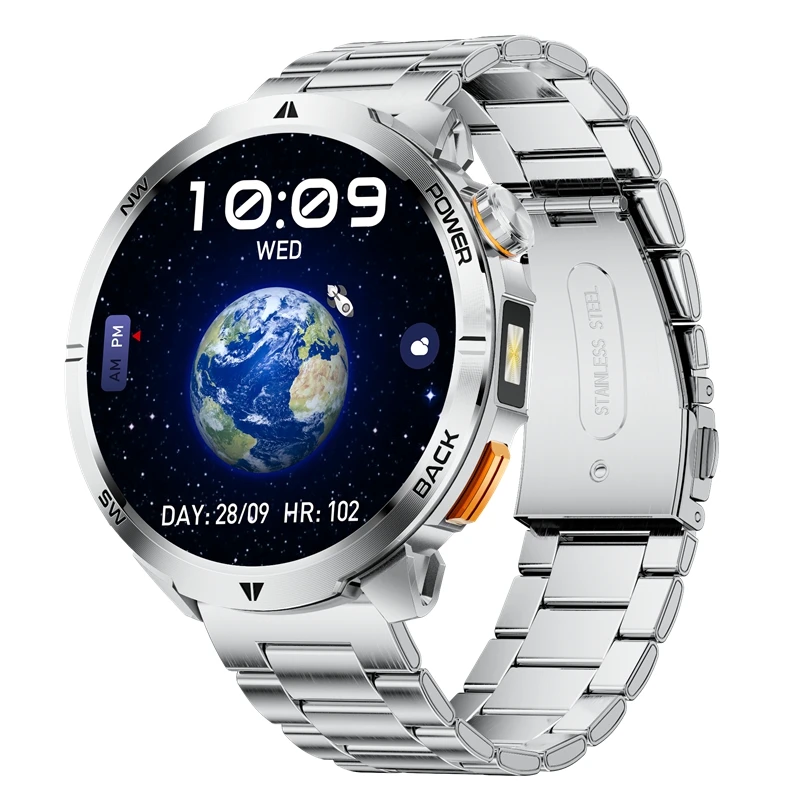 

1000mAh Ultra-long Battery Life 1.7" IPS Screen Call Smart Watch Outdoor Sports Smart Watches For Men Women Flashlight IP68