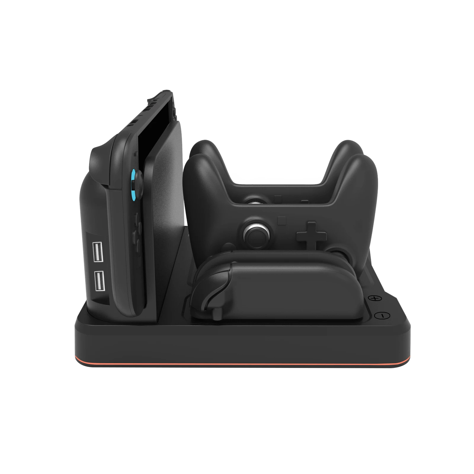 

For Switch 2 pro Controller Charging Dock with RGB Lighting for Switch 2 Console Base