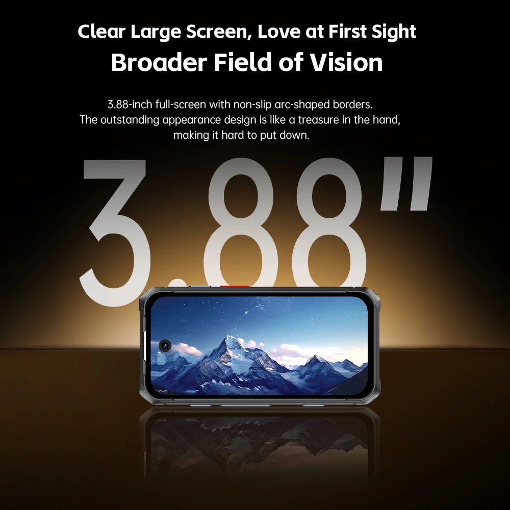 SOYES MAXo 6GB RAM 128GB ROM IP68 Android 12.0 الهاتف الذكي 3000mAh Face ID 4G LTE OTG 3.88 بوصة شاشة متينة رخيصة الهاتف الخليوي