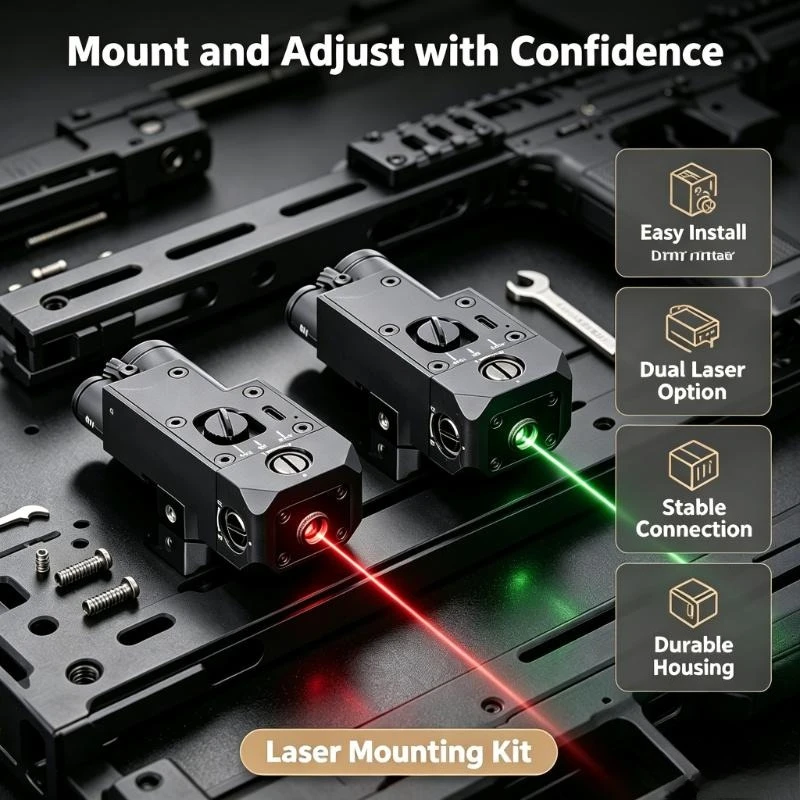 Red Green Dot Cqbl-1 Indicator Pairing Sf M300A M600C Led Flashlight For Hobby Model Diy Upgrading Work