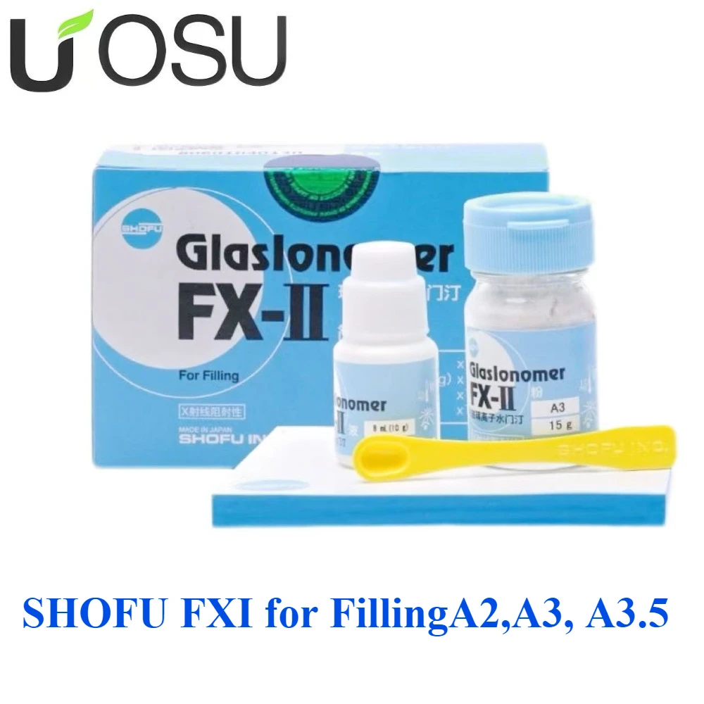 

Dental Restoration Material FX-II A2 A3 A3.5 ShoFu FXII for Dental Filling Fossil Neck Defect Restoration