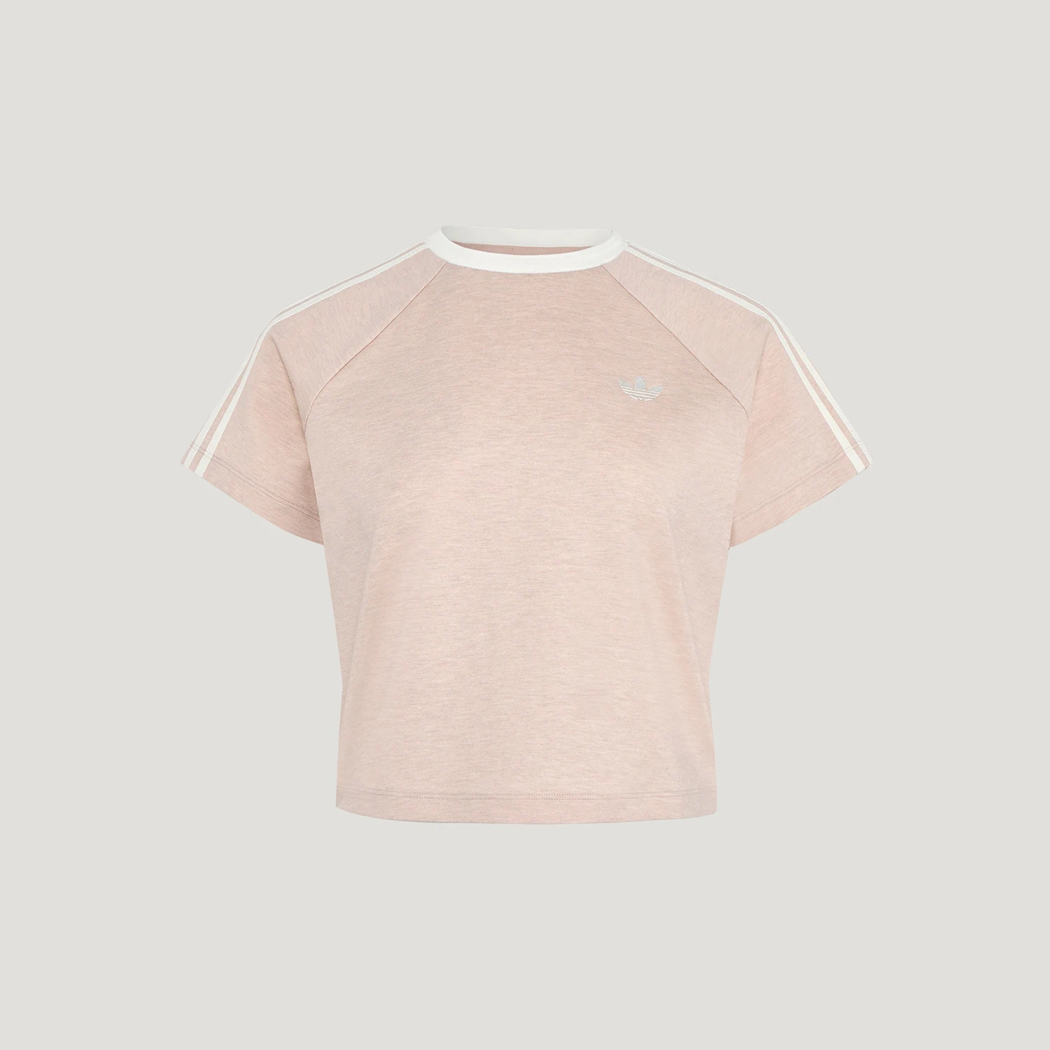 adidas-genuine-clover-women's-short-fashion-slim-fit-daily-t-shirt-ky8480