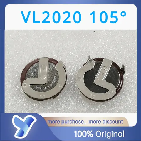 1 개/몫 VL2020 2020 3V VL2020/HFN 충전식 배터리 리튬 배터리 다리 90도 105도 180도 BMW 자동차 키