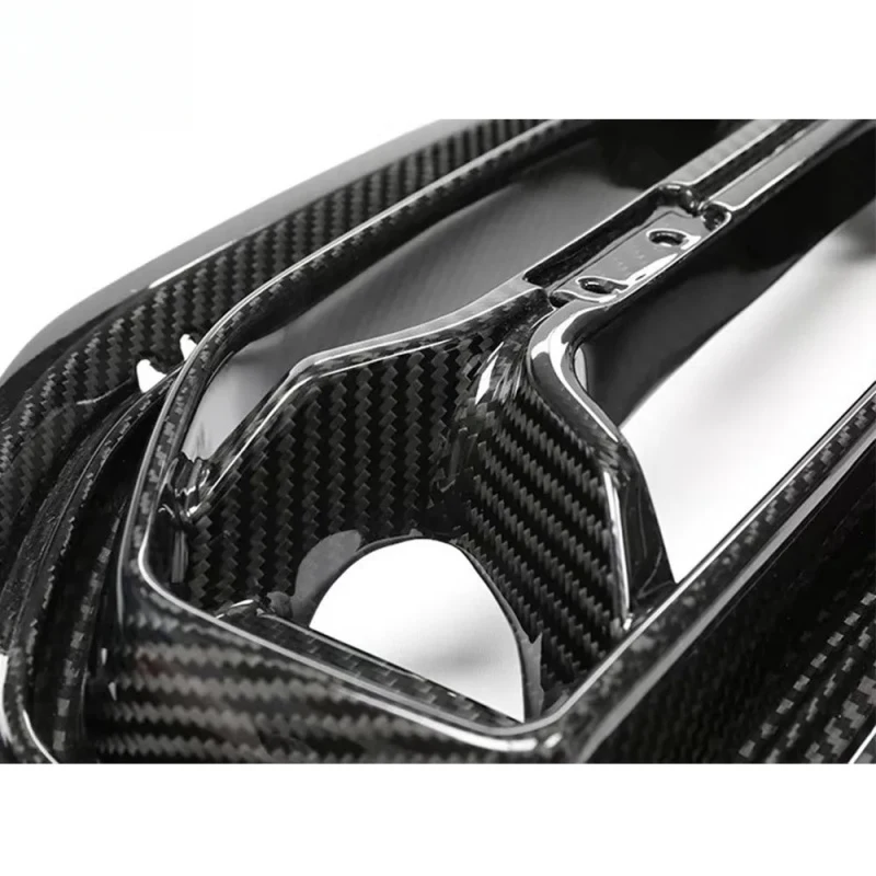 Hot selling For G87 M2 CSL Style 3K Dry Carbon Fiber Side Vents Glossy / Matte Front Bumper Air Intake Grille