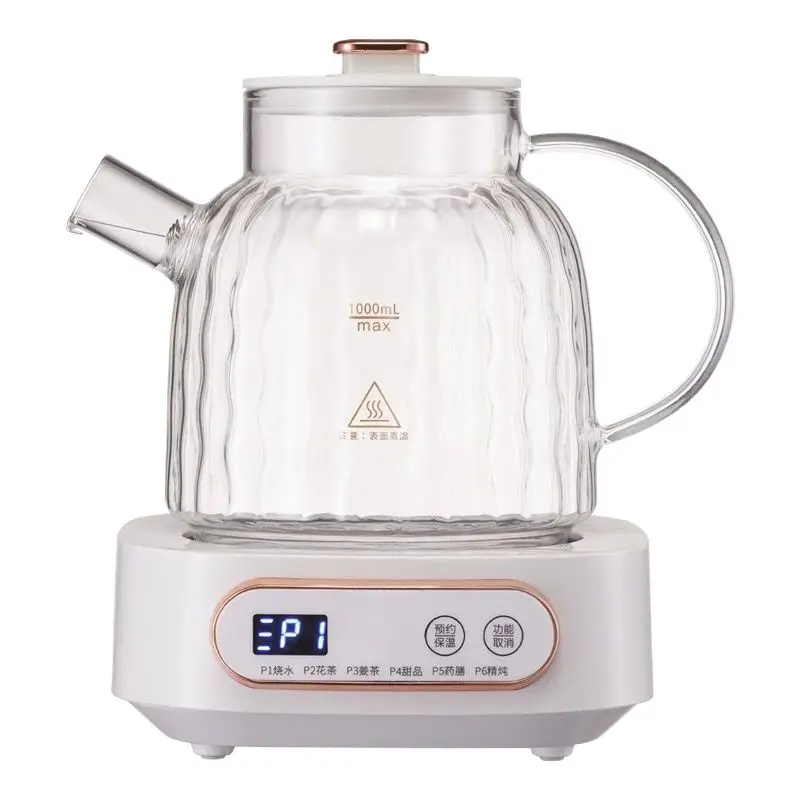 

1L Electric Kettle Stewing Kettle Reservation Keep Warm Office Smart Kettle Multi-functional Tea Maker