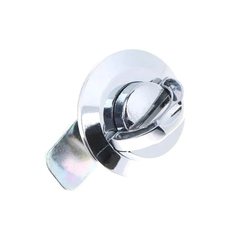 MS404 Zinc Alloy Cabinet Lock Folding Mini Handle Lock Easy Install Knob Lock For Tool Chest Electrical Cabinet Machinery Door