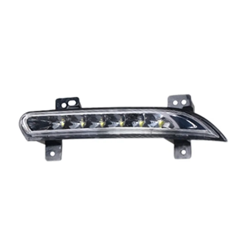 Frente direita do carro led drl luz de nevoeiro para renault fluence 2014 + lâmpada condução automática luz circulação diurna pára-choques lâmpada