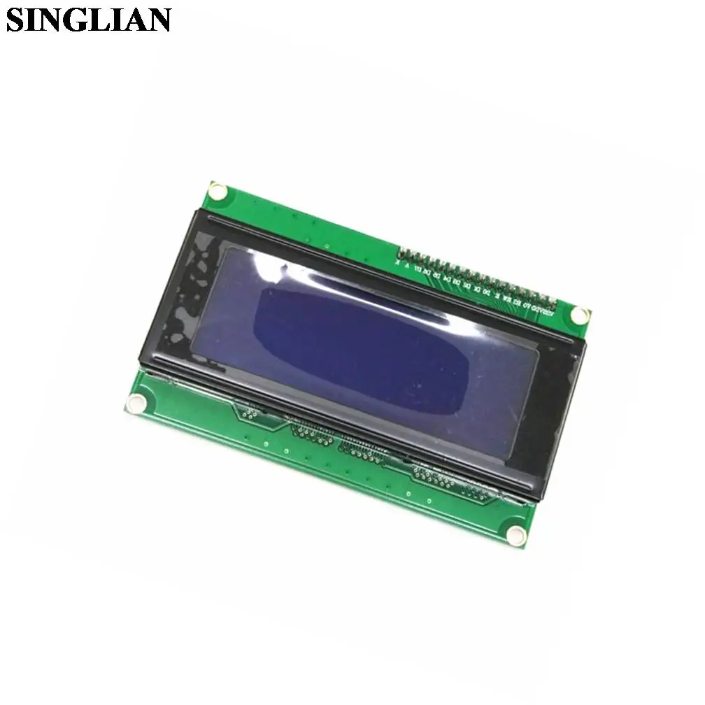 2004 LCD Module Blue Screen LCD2004 Display Module+IIC/I2C Adapter Plate For Arduino