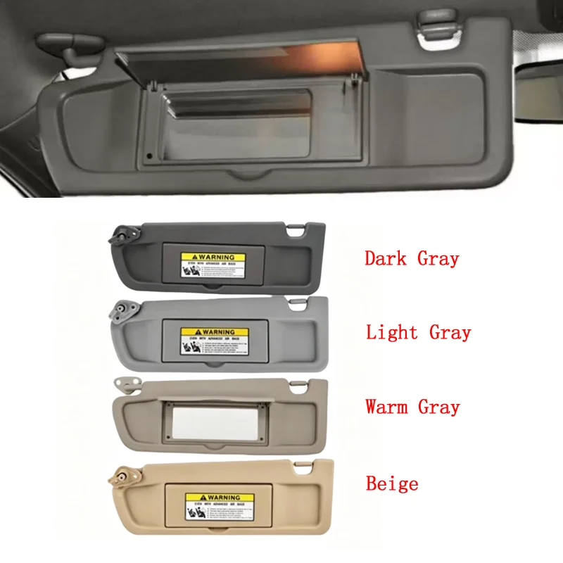 

Car Sun Visor Fit for Honda Civic 2006-2011 with Vanity Mirror Cover Plate for Blocking Sunlight 83280-SNA-A01ZC 83230-SNA-A01ZC