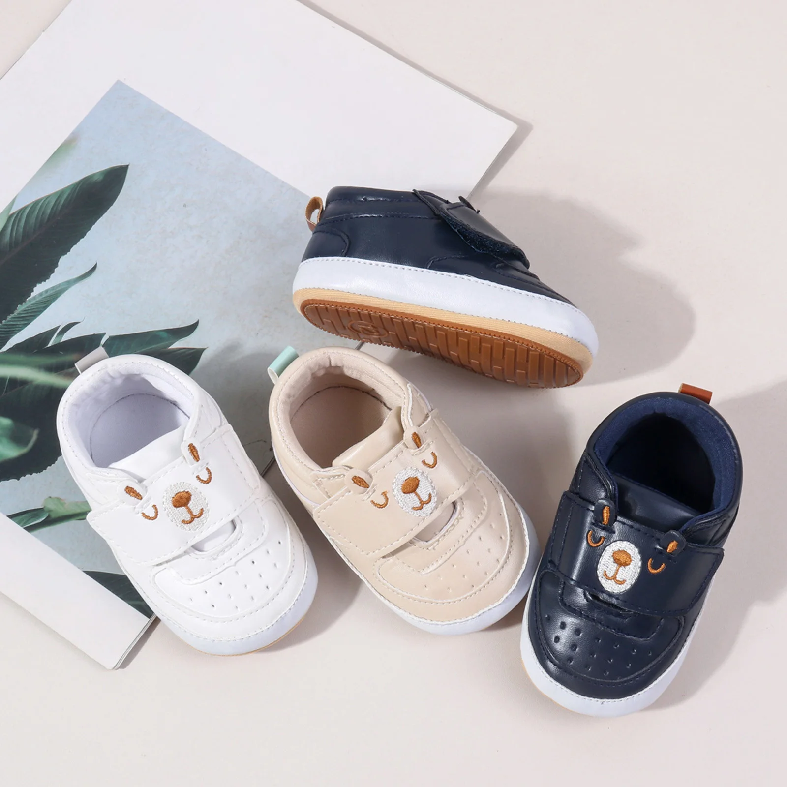 

Baby Sneaker, Cute Animal Soft Sole Non-slip Walking Shoes Indoor Outdoor Toddler Shoes for Girls Boys