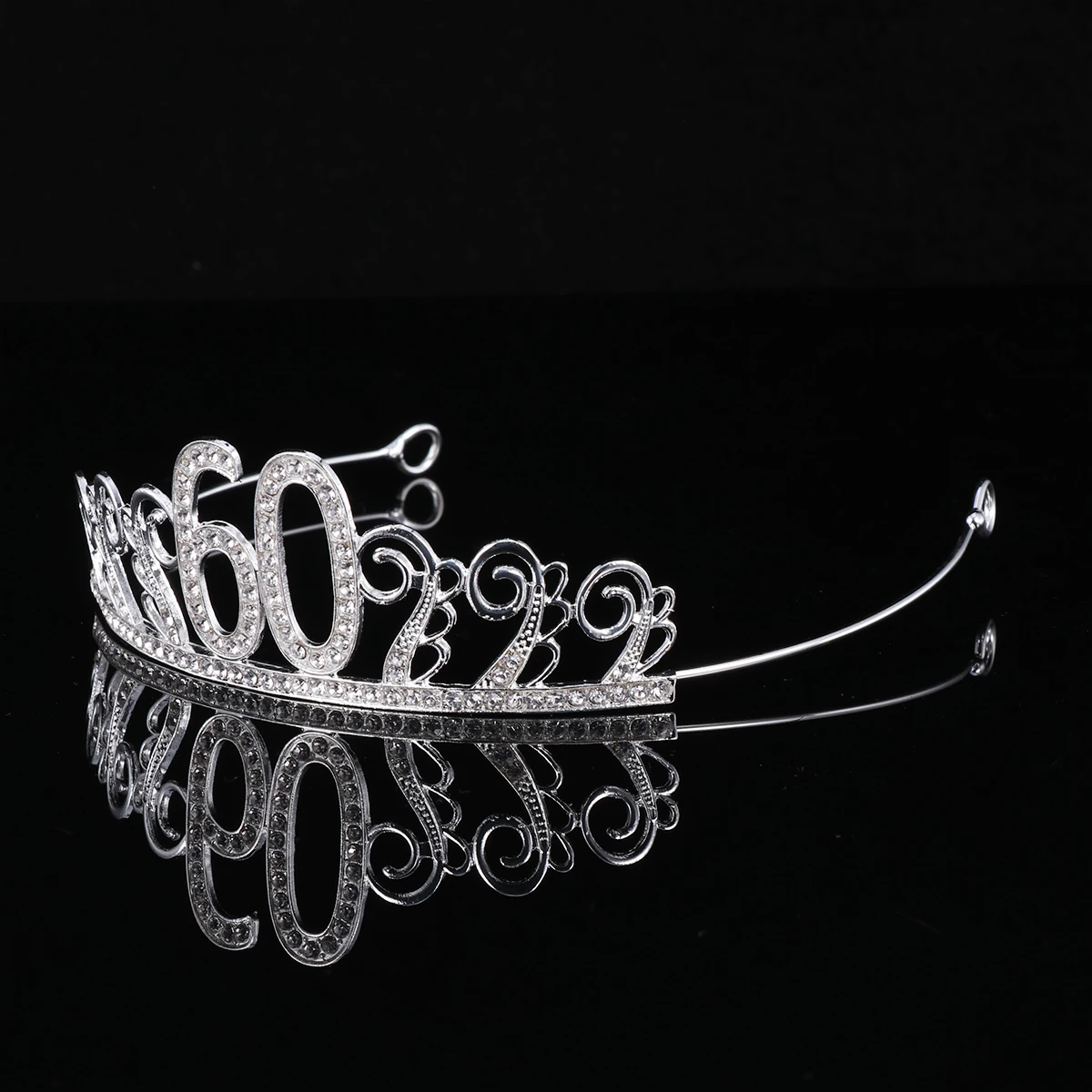 

Crown Cake Decorating Decoration Wedding Accessories Alloy Crystal Tiara for Birthday