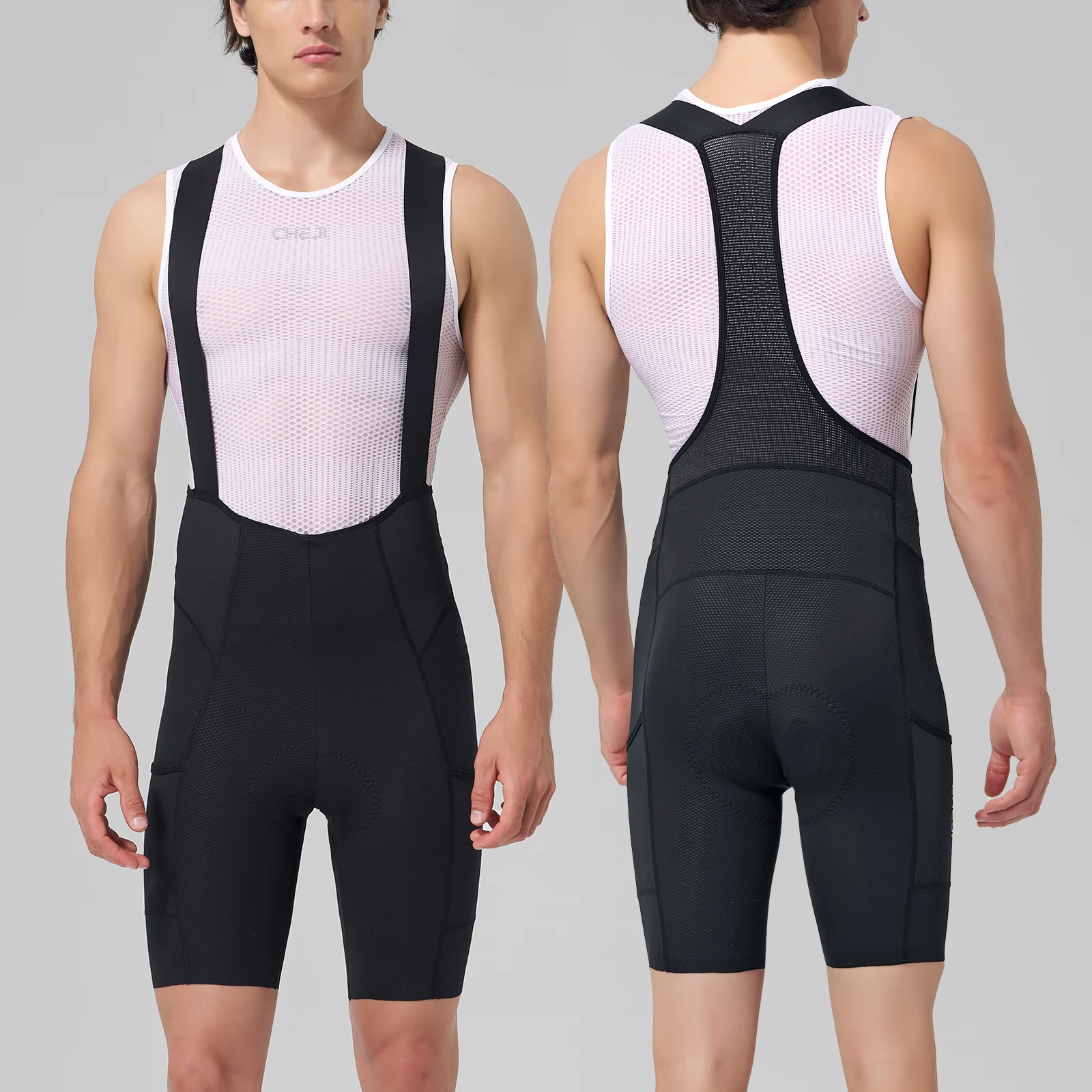 Cheji Men's Cycling Bib Shorts image 5