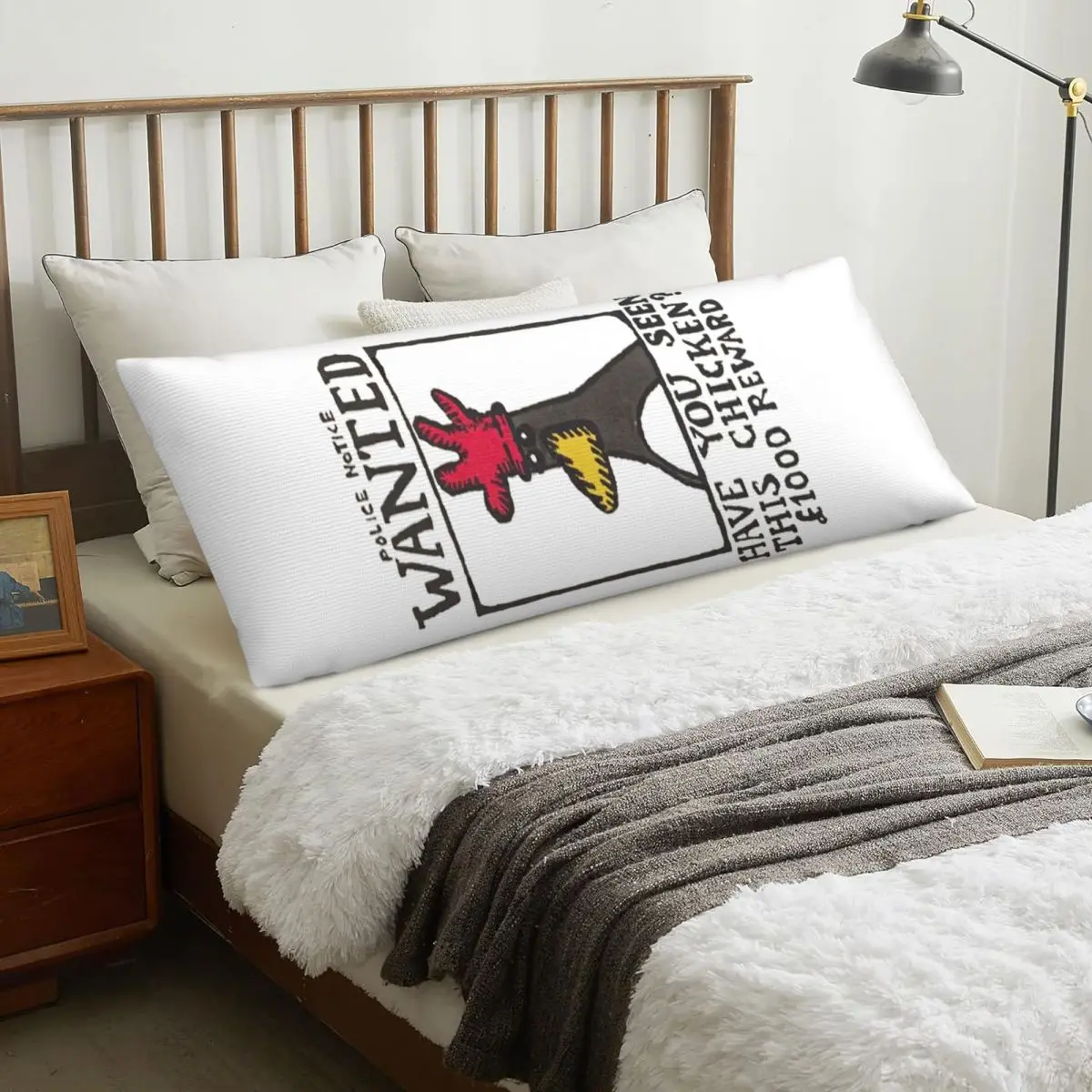 

Прямоугольная наволочка с курицей, чехол для подушки из полиэстера, декоративная кровать, домашняя комфортная декоративная подушка