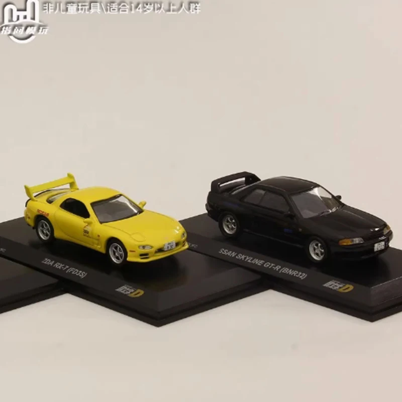Kyosho Schaal 1:64 TYT AE86 RX7 GTRR32 Legering Simulatie Automodel Statische collectie Versierd Vakantiegeschenken Speelgoed Souvenir Cadeau