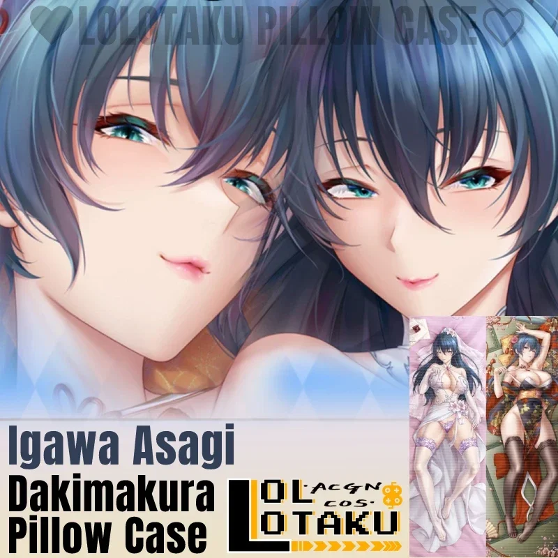 

Игаwa Asagi Dakimakura Taimanin сексуальная наволочка для всего тела обнимающая наволочка наволочка отаку домашнее постельное белье Декор подарок
