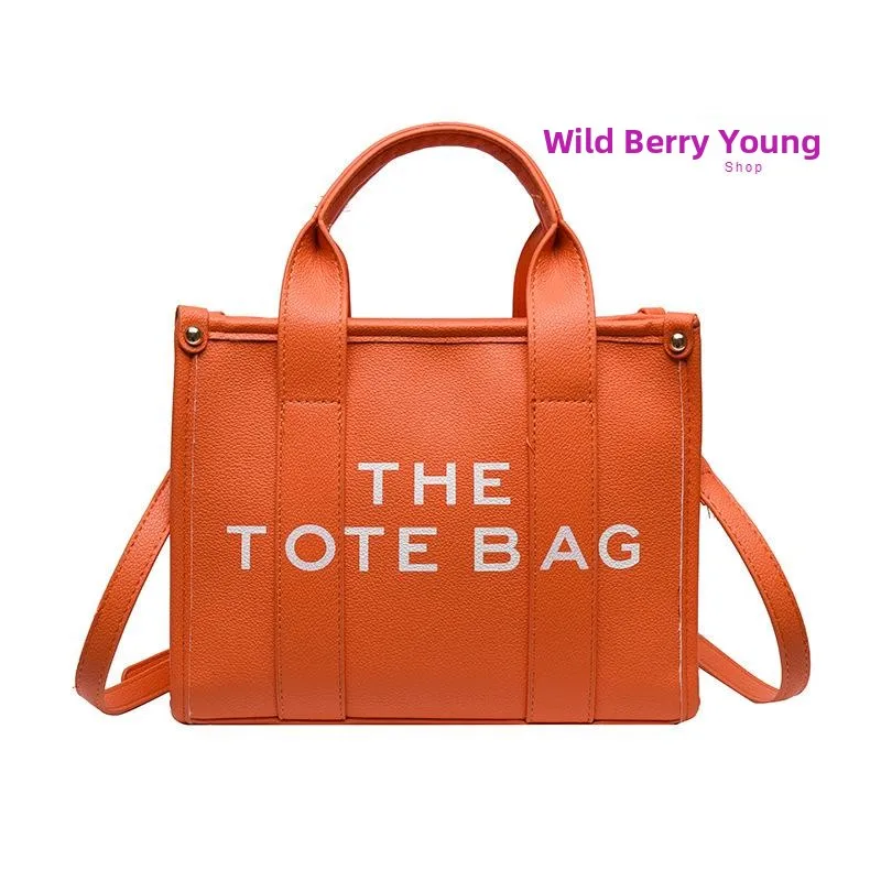 

Faionable Ladies Tote Bag Lychee Pattern Printed Handbag Single oulder Slant Cross Bag High-End Sensation Daily Use