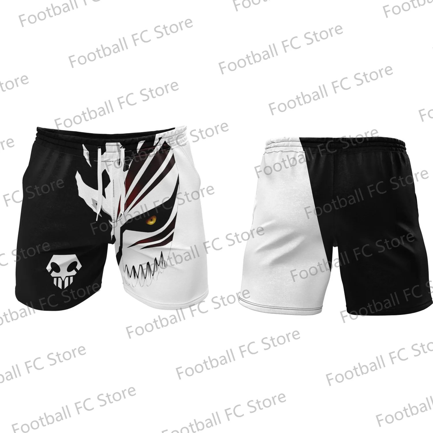 Ichigo Hollow Bleach Gym Shorts Casual Layer Quick Drying Cosplay Beach Pants  Surfing Loose Summer Vacation