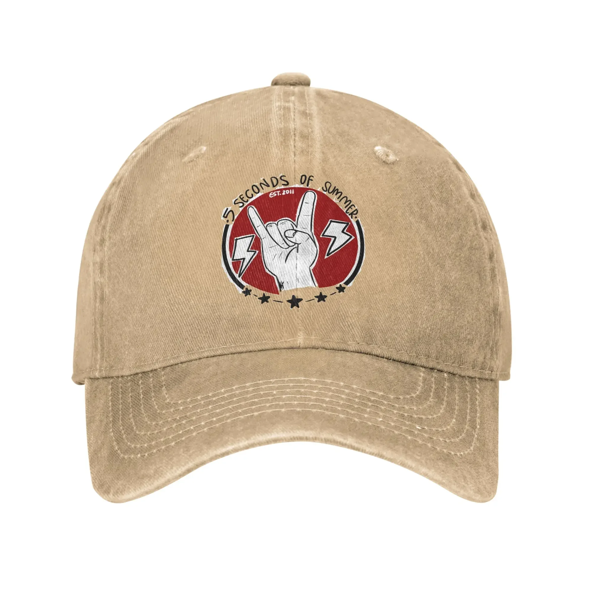Gorra de béisbol 5 Seconds Of Summer 5SOS Sun para mujer y hombre, gorra trucker personalizada DIY, gorra snapback informal de verano para gimnasio y actividades al aire libre, ¡gran oferta!