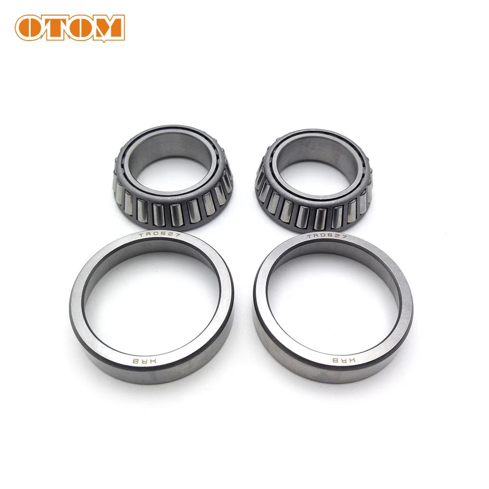 Otom conjunto de rolamentos da haste de direção para honda cr125r crf250r crf450x crf450rx dirt bike direcional coluna rolamento cub direção porcas