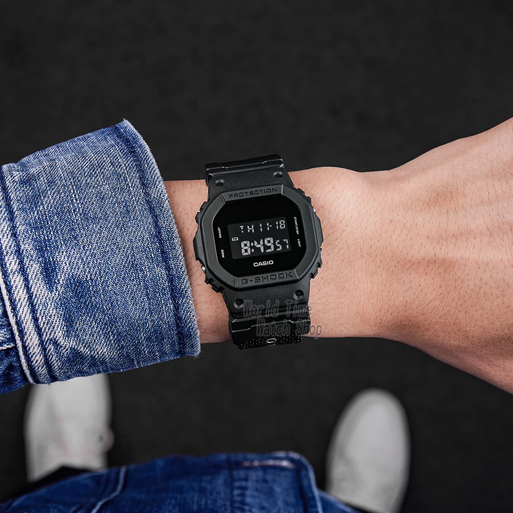 Casio-reloj inteligente de cuarz