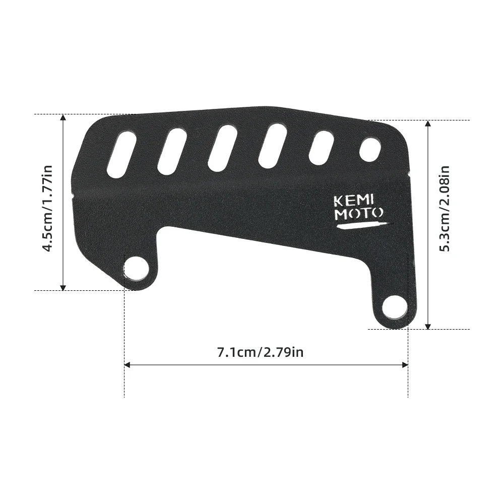 Capa protetora superior do motor compatível com yamaha raptor 700 2006-2025 raptor 700r 2009-2025 acessórios de cobertura de ferro